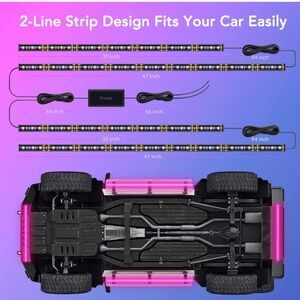 Govee red undercarriage lights